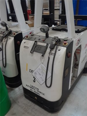 2500 lb. Egemin #EGV, automated forklifts, 66" lift height, 48" fork length, 2017 - Image 7