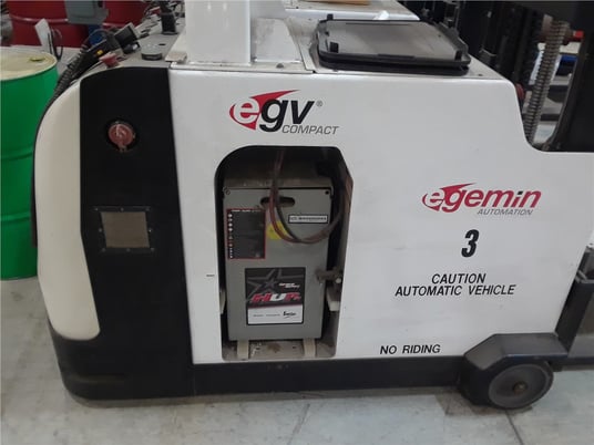 2500 lb. Egemin #EGV, automated forklifts, 66" lift height, 48" fork length, 2017 - Image 8