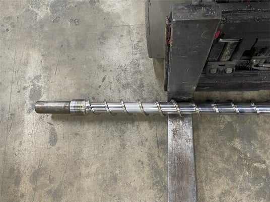 3.5" Welex #350-RHNV, extruder, 75 HP, 24:1 L/D, 11.8:1 ratio 153 HP Welex PEZS36.width gearbox, 42.5" - Image 4