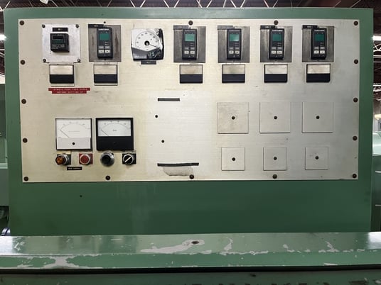 3.5" Welex #350-RHNV, extruder, 75 HP, 24:1 L/D, 11.8:1 ratio 153 HP Welex PEZS36.width gearbox, 42.5" - Image 9