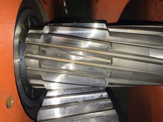 6" Black Clawson #6XTR-360, single screw side port feed extruder, 300 HP, 14.175:1 gearbox ratio, 24:1 L/D - Image 6