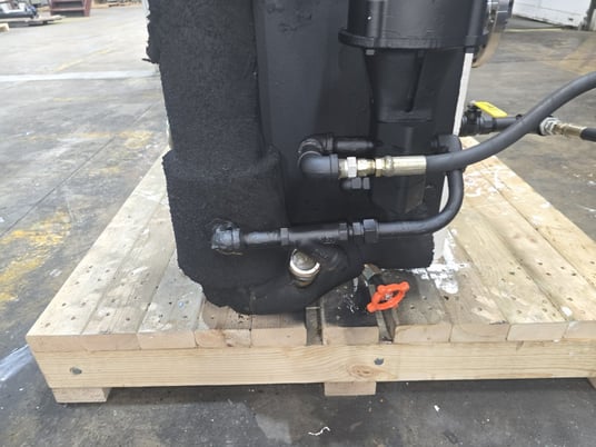 6" Black Clawson #6XTR-360, single screw side port feed extruder, 300 HP, 14.175:1 gearbox ratio, 24:1 L/D - Image 9
