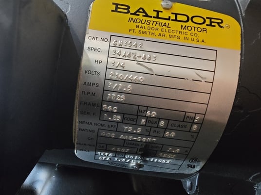 6" Black Clawson #6XTR-360, single screw side port feed extruder, 300 HP, 14.175:1 gearbox ratio, 24:1 L/D - Image 10