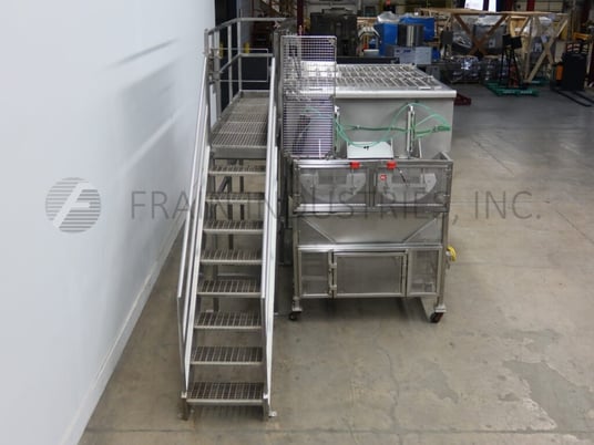 130 cu.ft. AMFEC American Food Equip Co. #510, 304 Stainless Steel, dual shaft mixer - Image 3