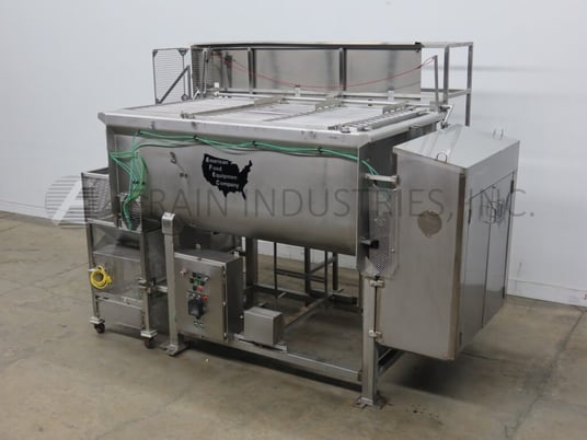 130 cu.ft. AMFEC American Food Equip Co. #510, 304 Stainless Steel, dual shaft mixer - Image 5