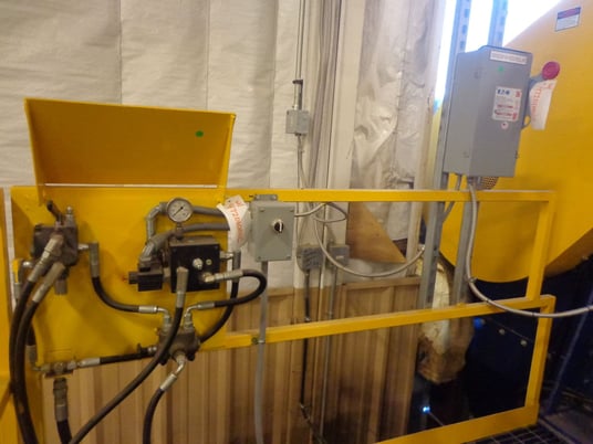 WSM #3466-BHBP, shredder, 4 row rigid hammer, 34" diameter x 66" L rotor, 250 HP, 1188 RPM - Image 6