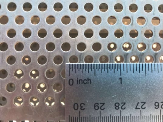 102" x 540" Proctor & Schwartz, perforated Stainless Steel belt, 3-zones, steam heated, #1270590 - Image 1