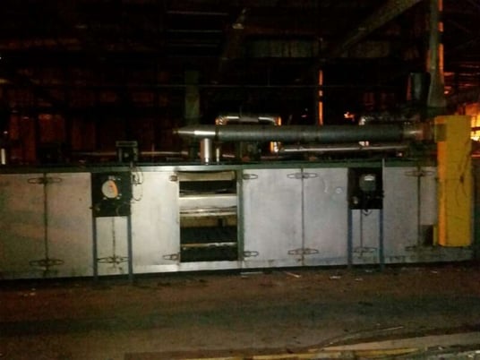 102" x 540" Proctor & Schwartz, perforated Stainless Steel belt, 3-zones, steam heated, #1270590 - Image 3