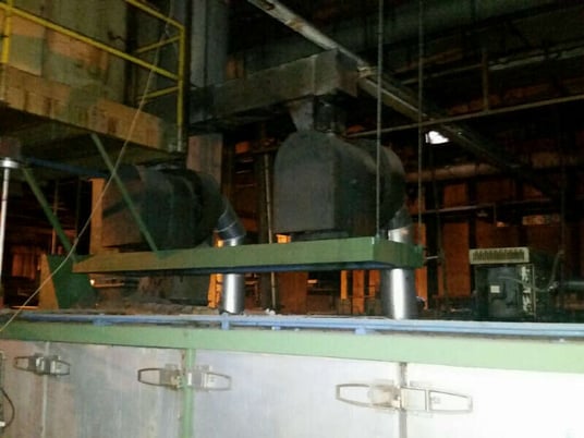 102" x 540" Proctor & Schwartz, perforated Stainless Steel belt, 3-zones, steam heated, #1270590 - Image 4