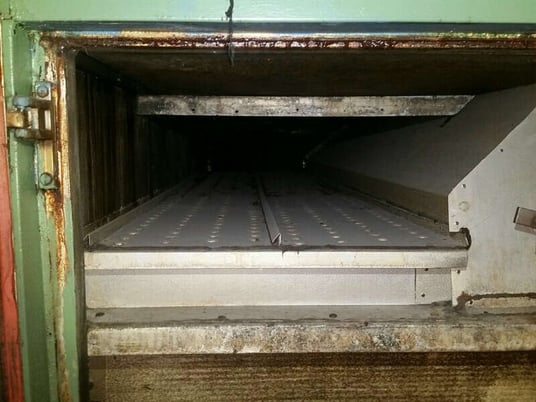 102" x 540" Proctor & Schwartz, perforated Stainless Steel belt, 3-zones, steam heated, #1270590 - Image 6