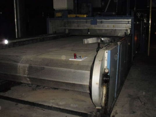 102" x 540" Proctor & Schwartz, perforated Stainless Steel belt, 3-zones, steam heated, #1270590 - Image 8