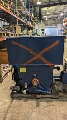 600 HP 3560 RPM Reliance, Frame 5008S, weather protected enclosure type 2, 2300/4000 Volts, type P, E-OK, - Image 3