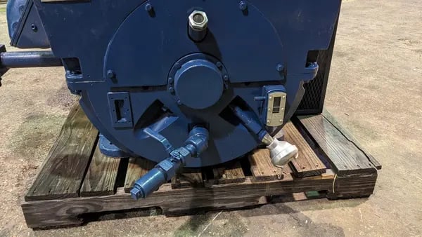 600 HP 3560 RPM Reliance, Frame 5008S, weather protected enclosure type 2, 2300/4000 Volts, type P, E-OK, - Image 5