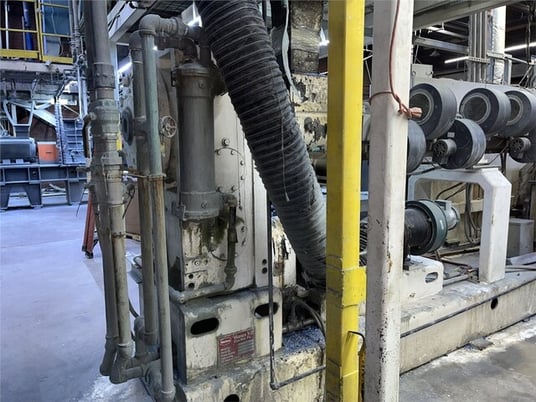 6" Welex, 27" sheet line, 30:1 L/D, air-cooled, 6 barrel zones, 500 HP Baldor AC motor, 2000 - Image 10