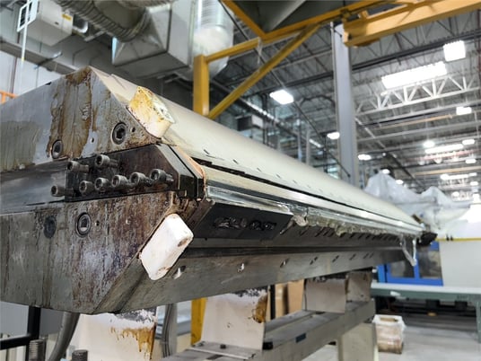 5" Davis #XP-Expess, 80" W sheet line, 34:1 L/D, Maguire WSB-940T gravimetric blender, Thermatic III, 13.85:1 - Image 8