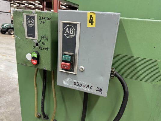 10" x 12" Rapid #1012.K, granulator, 7.5 HP w/ blower, 3 knife open rotor, 4" diameter discharge - Image 5