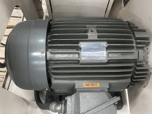 12" x 12" Cumberland #12X12, granulator, 20 HP, 3 knife open rotor, 2 bed knives, airveyor discharge - Image 9