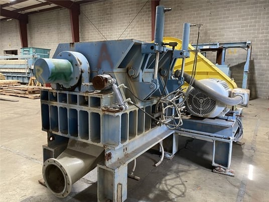 24.75" x 56" Herbold #HGM60/145, closed rotor granulator, 2012 - Image 7