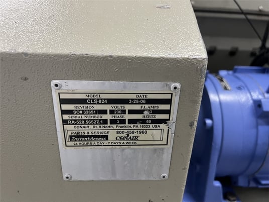 8" x 24" Conair #CLS-824, granulator, 5 HP - Image 9