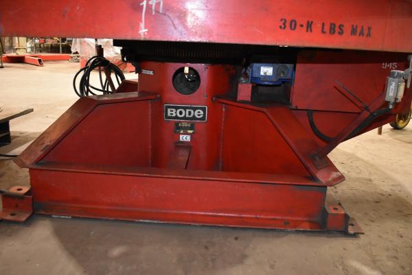 30000 lb. Bode #TT300/V, floor turn table, hand pendant - Image 4