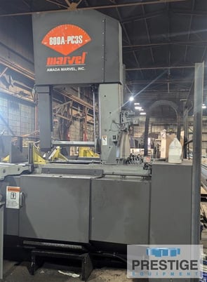 31.25" x 37.5" Marvel/Amada #800A-PC-3S-60, PC3 prog control, bar feed w/72"stroke, 2" blade, 2020, #43993 - Image 3