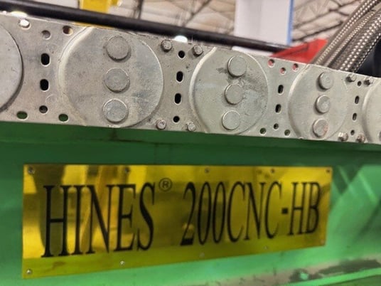 2.5" Hines #200CNC-HB, Tube Bending Machine, BendPro G2 Control, Pressure Die Holder, Wiper Die Holder - Image 3