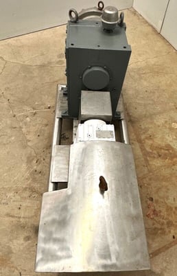 300 psi, Fristam #FKL250, Rotary Lobe Pump, 4" in/out, 600 RPM, 15 HP, 1780 Sew-Eurodrive motor, 5.99:1 ratio - Image 4