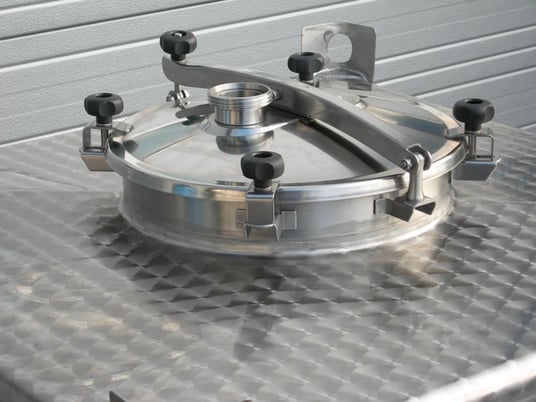 1000 liter Storage Tanks and transport tanks in V2A stainless steel - Image 4