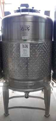 264, 317, 396, 475 518 gallon storage tank / beer tank / pressure tank with round cooling jacket made of V2A - Image 5
