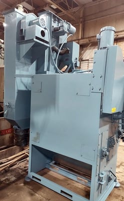 6 cu.ft. Wheelabrator #170, tumblast shot blast machine - Image 3