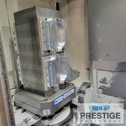 Okuma #MB-4000H, CNC 4-Axis, 22" X, 22" Y, 24.6" Z, (6) Sta. APC w/ 15.7"pallets, OSP-P300MA, 64 automatic - Image 3