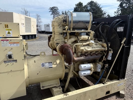 400 KW Kohler #400ROZD, diesel standby generator, 277/480 Volts, open skid - Image 2