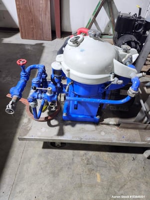 Alfa-Laval #MAB-104B-24, Solid Bowl Disc Centrifuge, Liquid/Liquid/Solid Separation, Stainless Steel, maximum - Image 1