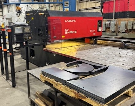 Amada #LC2415A3, CNC laser, 2000 watt, 61" x 198 sheet size with 1 reposition, Fanuc 16OiL, 2000 - Image 5