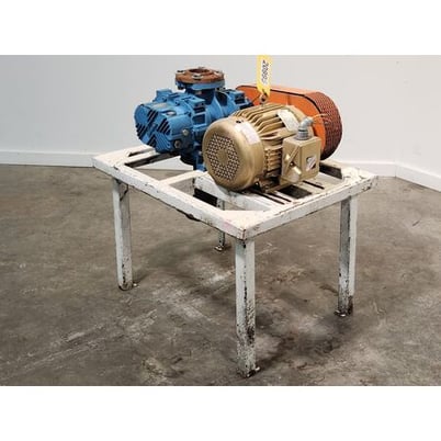 Robuschi #RB-LP 30/V-UNI, positive displacement blower, 10 HP - Image 2
