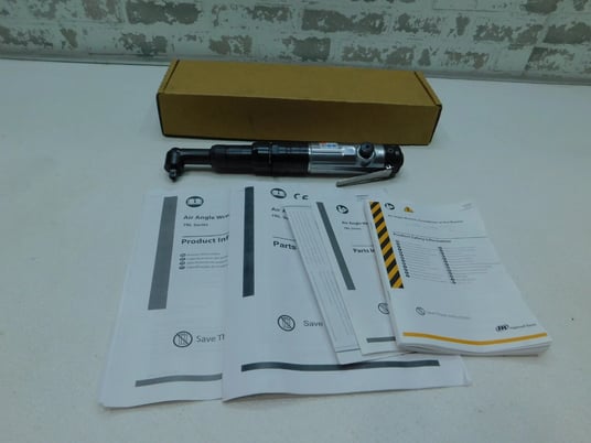 Ingersoll-Rand, 7RLL2C6, Pnuematic Nutrunner, 3/8" square drive, 1" W x 1.125" H Head, 27 CFM, 50-90 psi, New - Image 5