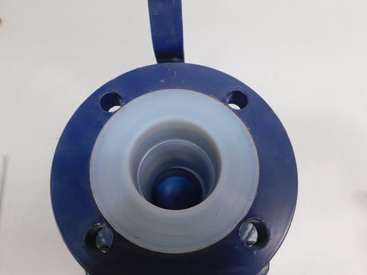 3" Lined Ball Valve, 80NB, 150 psi, New - Image 6