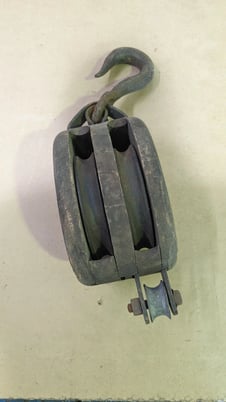 Madesco Products, Block & Tackle Double Pulley, Vintage, Antique, Collectible, Farm - Image 3