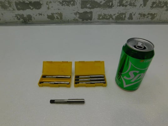 Morse Cutting Tools, Straight Flute Hand Taps, 6 Qty., 7/16-14 NC, GH3, 4FL, New - Image 3