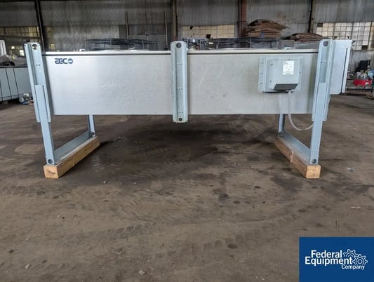 AEC Larkin #LNHS02A011, air cooled condensor, 11 ton, (2) fans, part# 83502201, serial# T10G05987, LNHS02A011 - Image 4