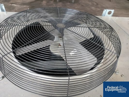 AEC Larkin #LNHS02A011, air cooled condensor, 11 ton, (2) fans, part# 83502201, serial# T10G05987, LNHS02A011 - Image 7