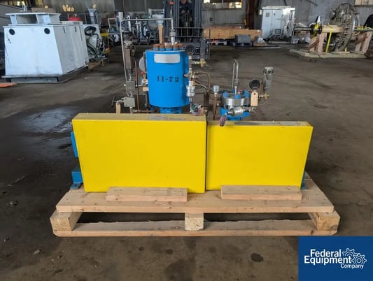 Fluitron #S1.400, high pressure dual stage diaphram pump unit,  1000 psi inlet pressure, 6000 psi outlet - Image 5