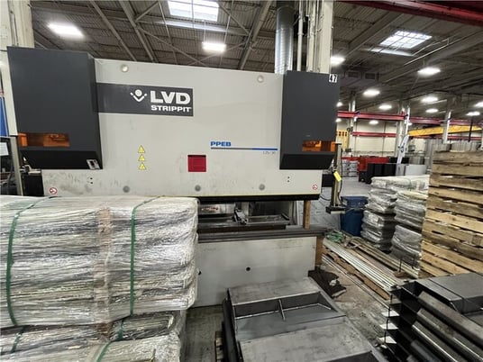 135 Ton, LVD #150BH10CAD-CNC, cnc press brake, 20WK, 460 V. - Image 1