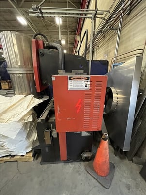 35 Ton, Amada #RG35S, press brake, 47.3" table, 14.6" daylight, 4" stroke, 7.9" throat, 3 HP, NC9-EX Control - Image 5