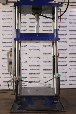 30 Ton, Hannifin #F-31101, 4-post hydraulic press, 25" stroke, Magnum Press control retrofit - Image 5