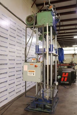 30 Ton, Hannifin #F-31101, 4-post hydraulic press, 25" stroke, Magnum Press control retrofit - Image 10