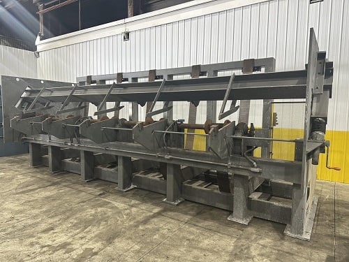 AMD, 20' bar & pipe descrambler rack & loader - Image 1