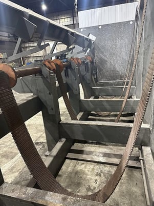 AMD, 20' bar & pipe descrambler rack & loader - Image 8