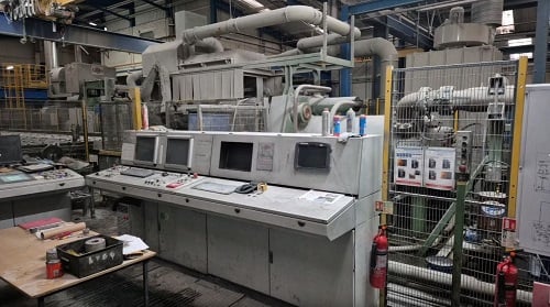 1250 Ton, Pressezzi Presssezzi Brass Rod Oil Hydraulic Press Line, 2009 - Image 7