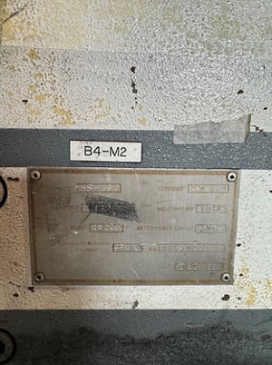 Heller #HS-430, hydraulic shear with back gauge, 10 HP - Image 4